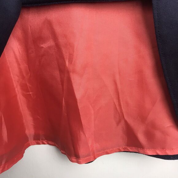 Boden Dress Wool Blend Short Sleeve Fit & Flare Navy Lined US 6 Petite UK 10P - Picture 7 of 10